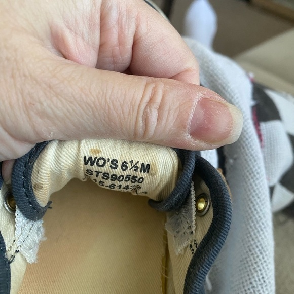 Womens Sperry Top Sider Canvas Boat Shoes - Picture 7 of 7